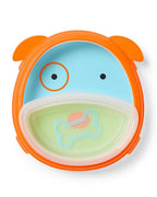 Skip Hop set farfurie si bol Zoo Smart 6m+ Catel 252228 02