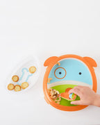 Skip Hop set farfurie si bol Zoo Smart 6m+ Catel 252228 03