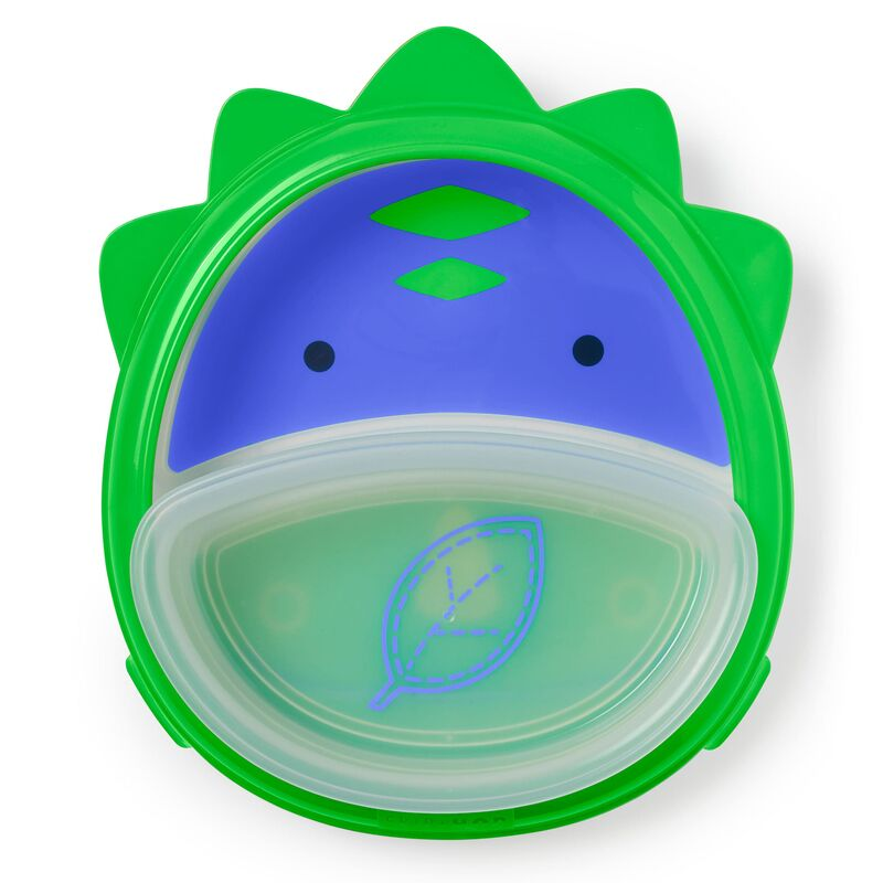 Skip Hop set farfurie si bol Zoo Smart 6m+ Dino 252825 02