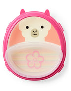 Skip Hop set farfurie si bol Zoo Smart 6m+ Lama 252237 02