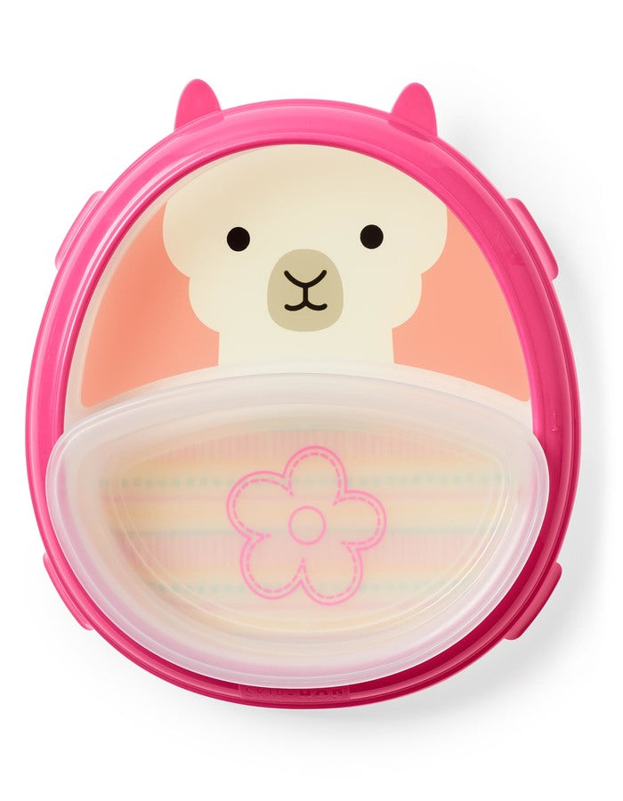 Skip Hop set farfurie si bol Zoo Smart 6m+ Lama 252237 02