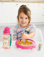 Skip Hop set farfurie si bol Zoo Smart 6m+ Lama 252237 05