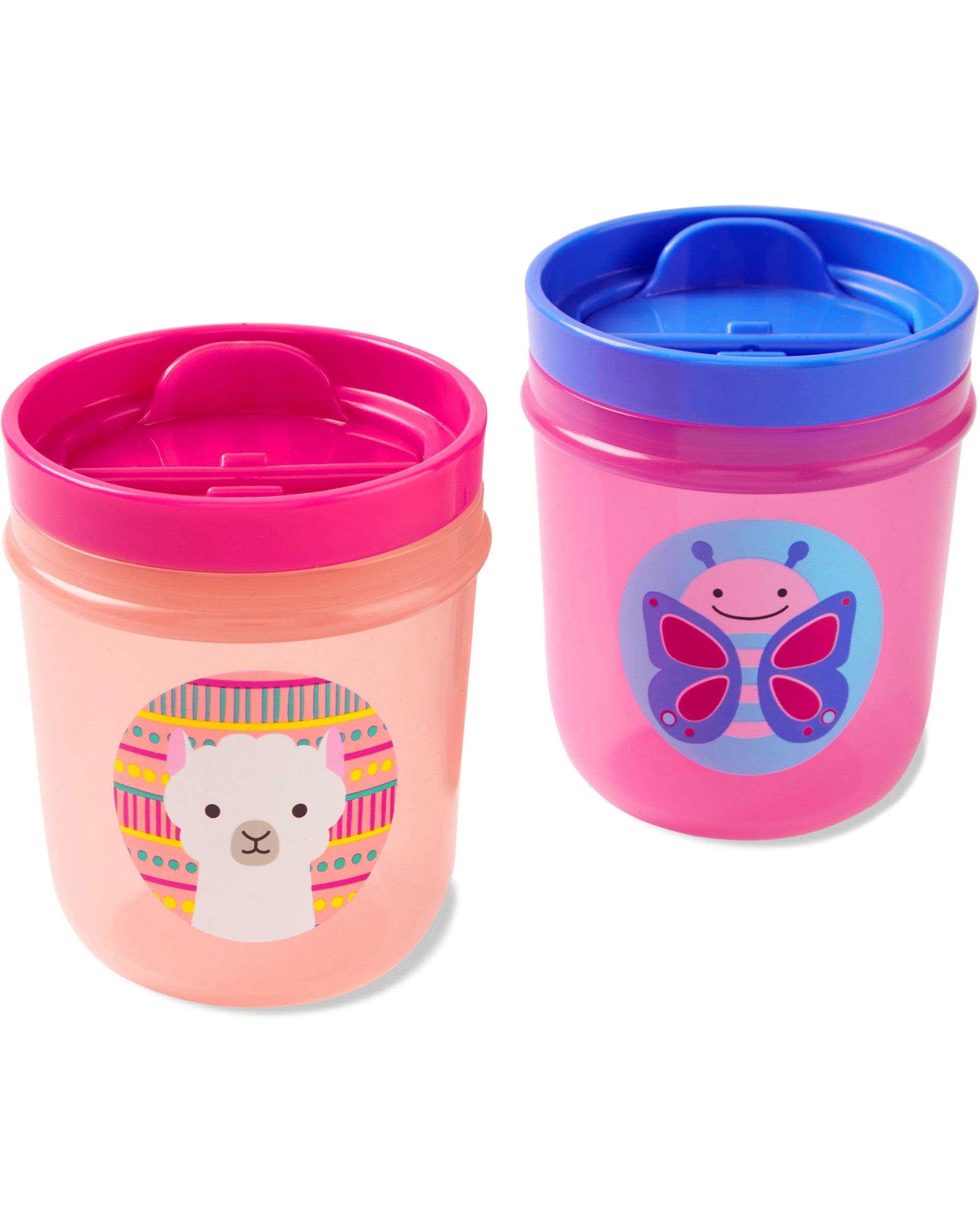 Skip Hop set pahare Zoo 18m+, Fluturas-Lama 9H775410 01 Imagine principală a produsului