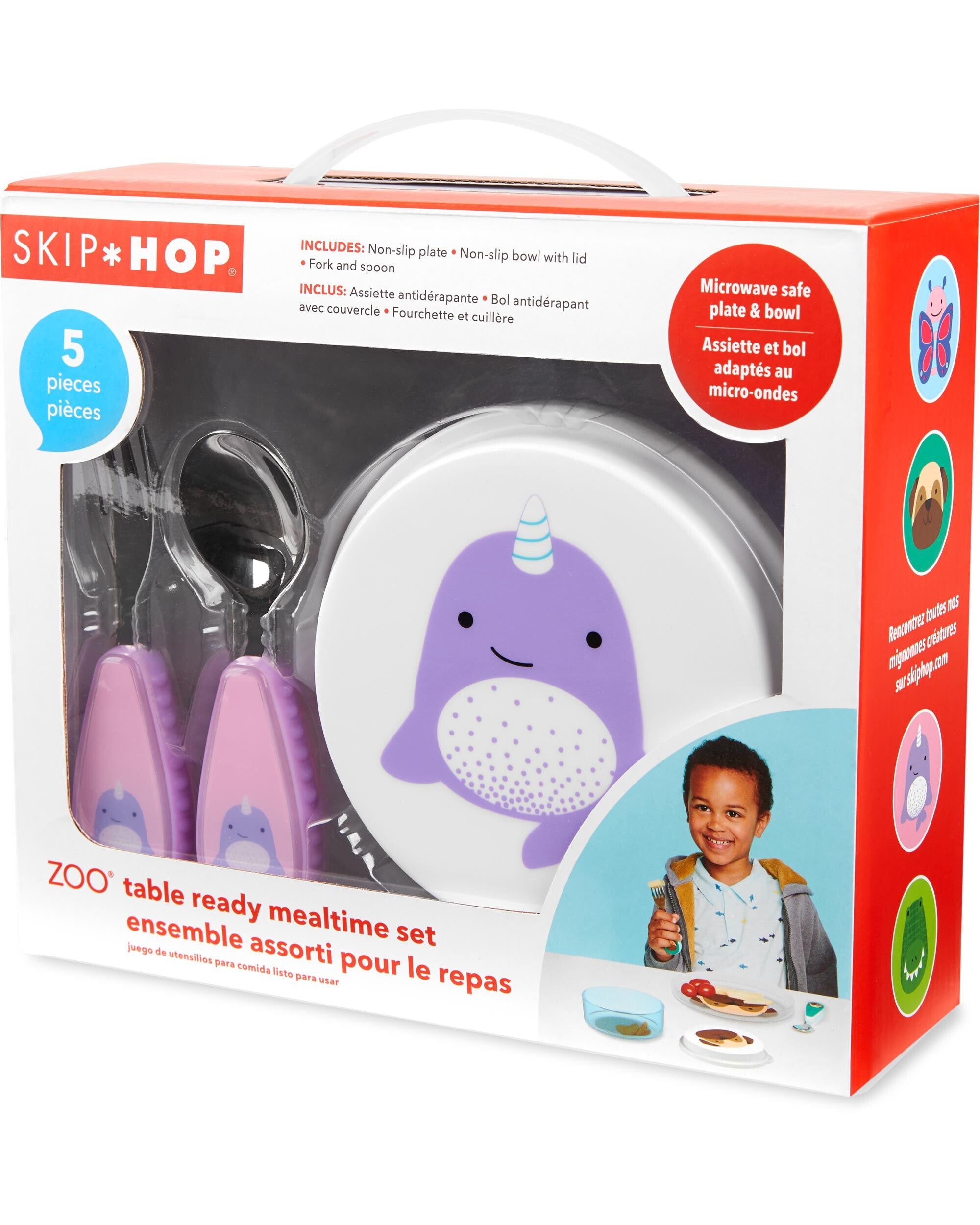 Skip Hop set pentru pranz 12m+ Balena 9N582610 01