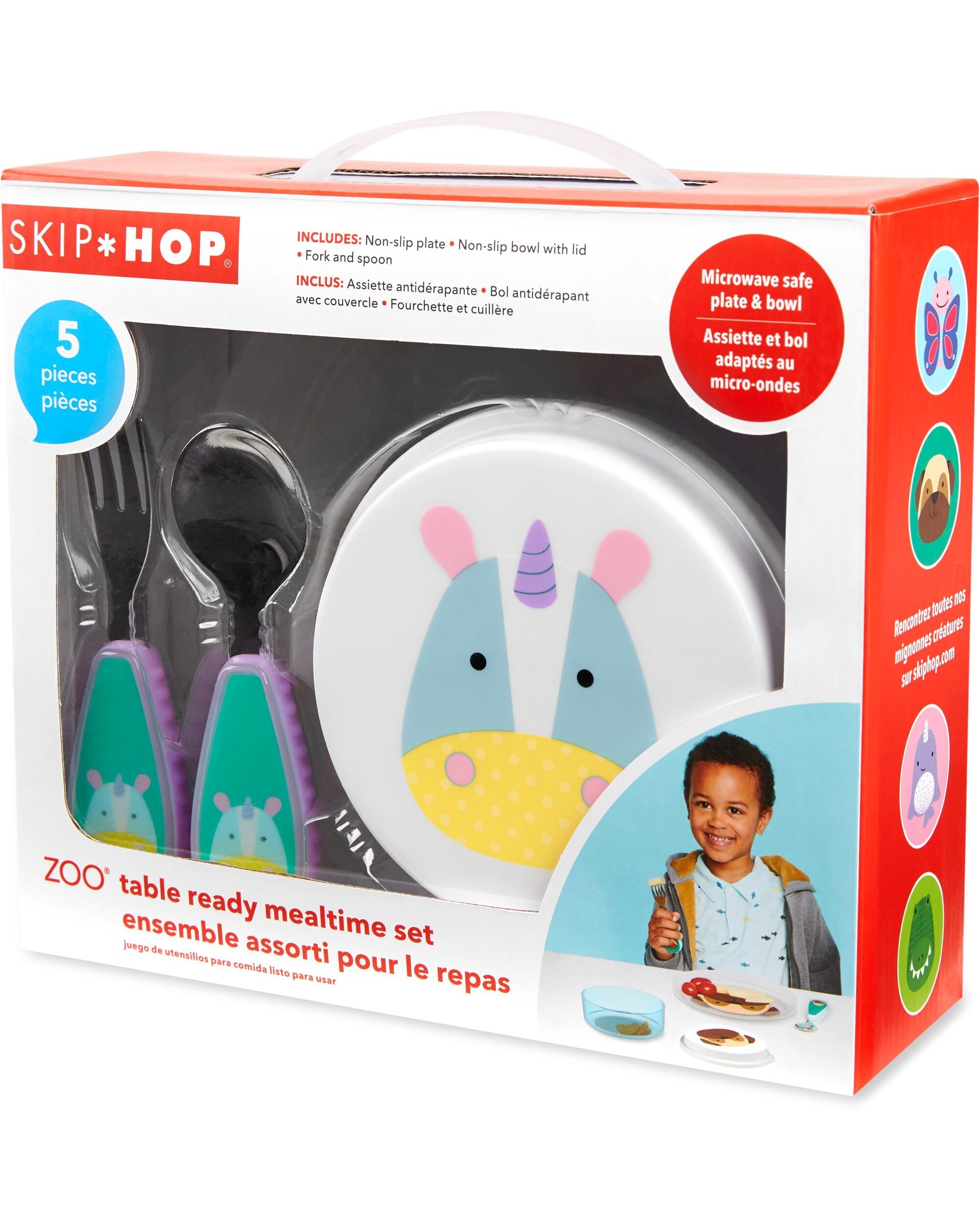 Skip Hop set pentru pranz 12m+ Unicorn 9N833810 01 Imagine principală a produsului