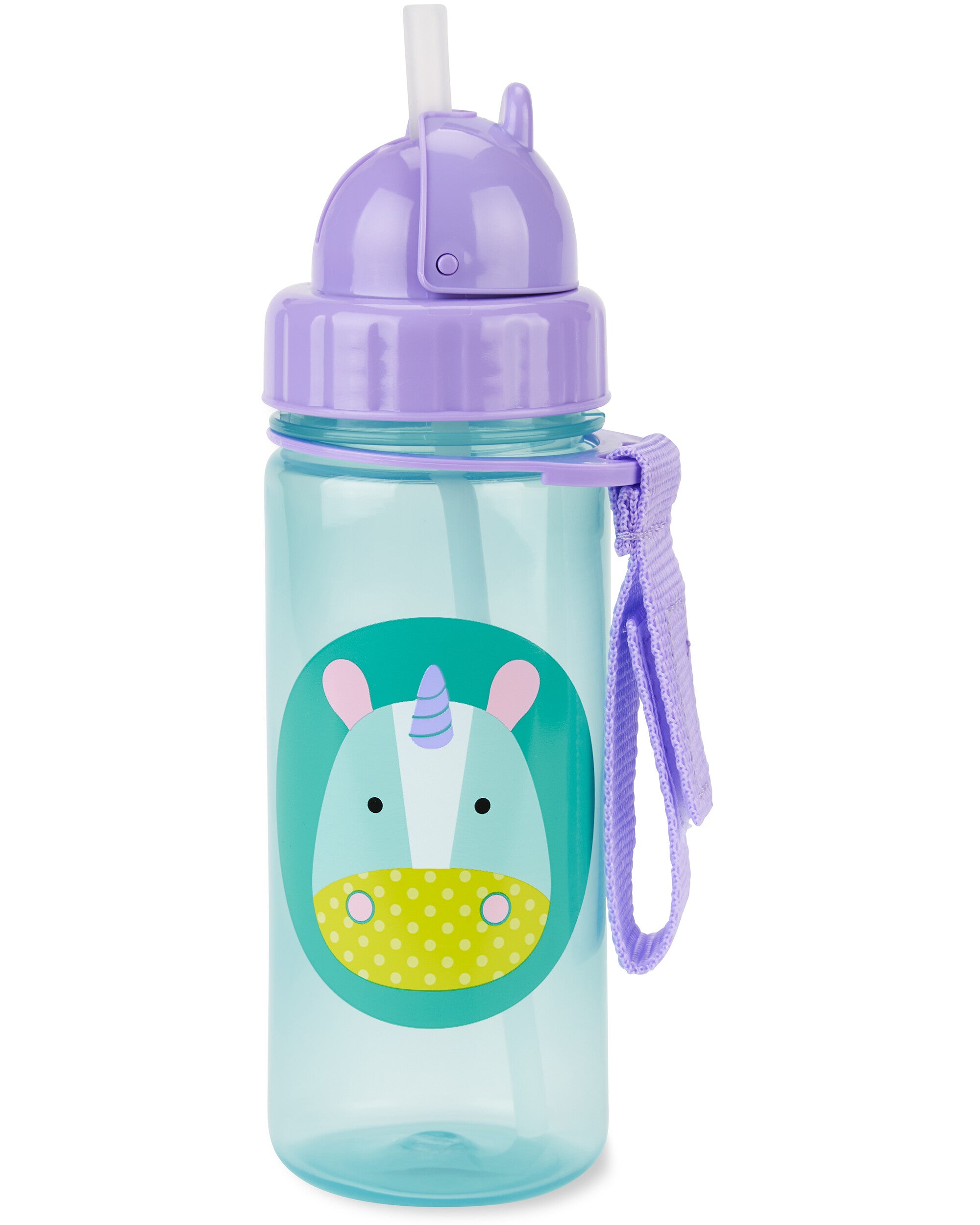 Skip Hop sticla cu pai Zoo 12m+ Unicorn 9N567610 01