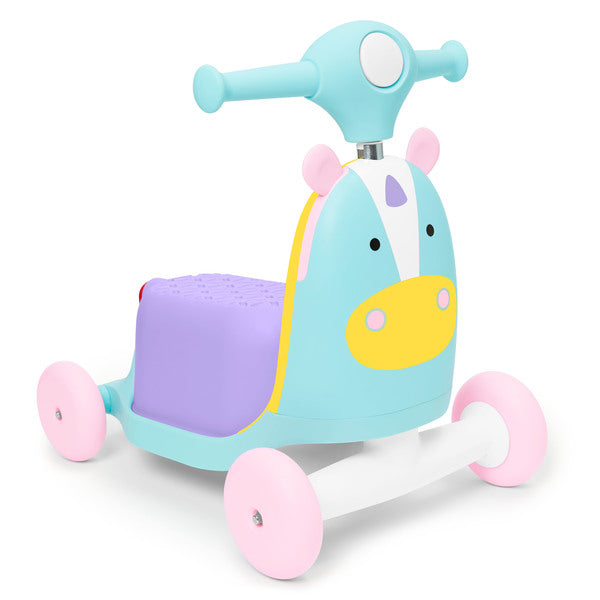 Skip Hop trotineta 3in1 Ride On 12m+, Unicorn 9H822810 01