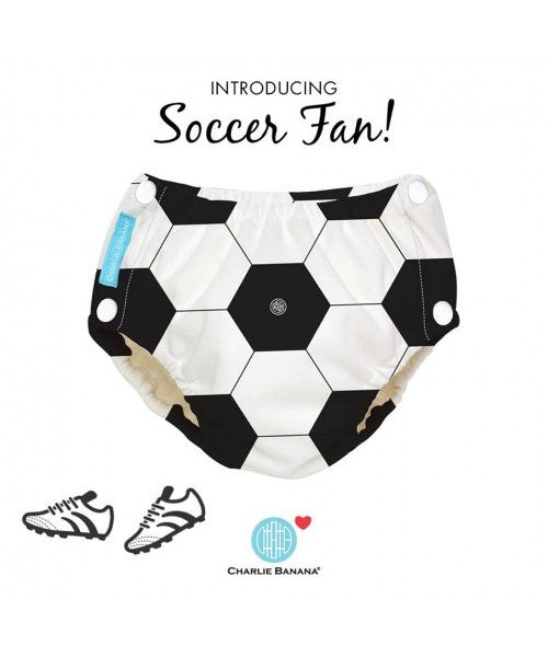 Charlie Banana Scutec pentru inot model Soccer cu capse marimea "S" 5-7 kg pentru 0-4 luni Imagine principală a produsului