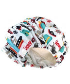 Charlie Banana Scutec pentru inot model Soccer cu capse marimea "S" 5-7 kg pentru 0-4 luni