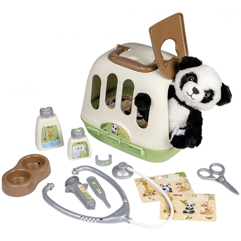 Smoby jucarie Animal Care Case cu 10 accesorii 3 ani+  Imagine principală a produsului