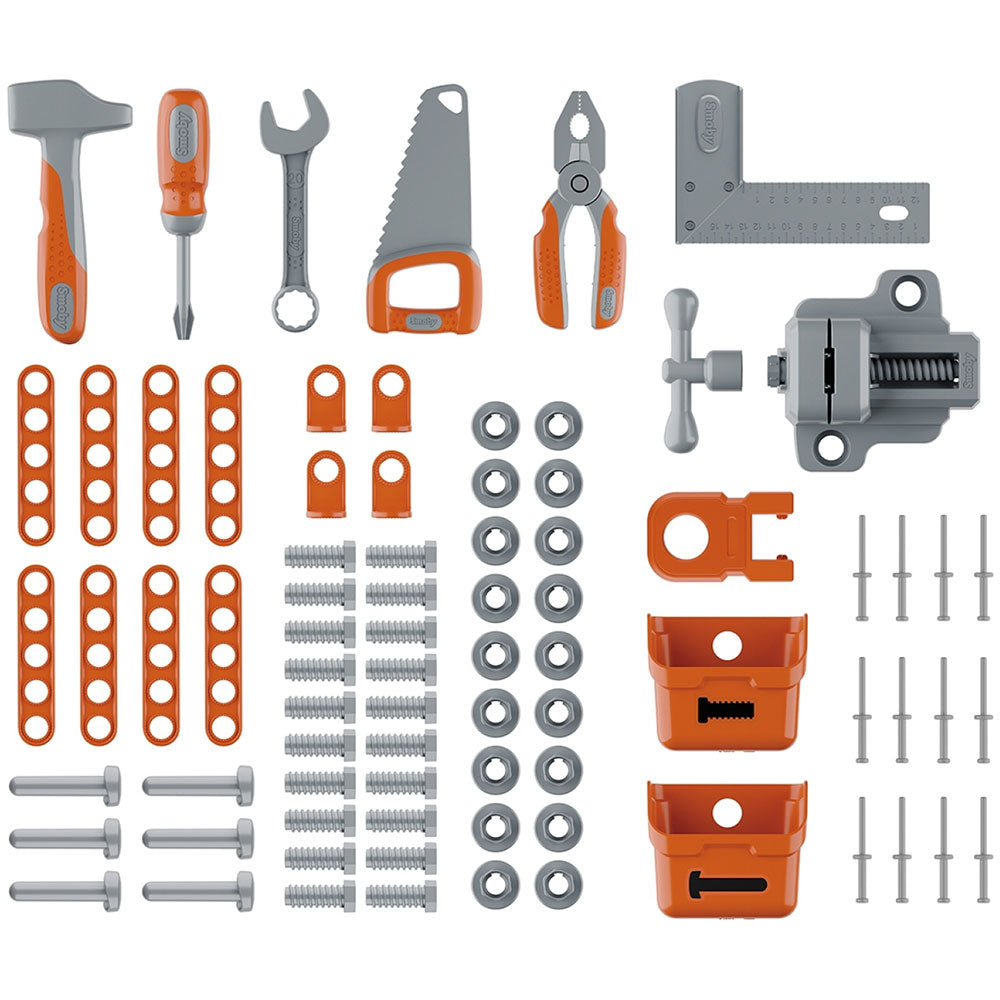 Smoby jucarie Atelier Black & Decker Bricolo Center cu 78 accesorii 3 ani+ 