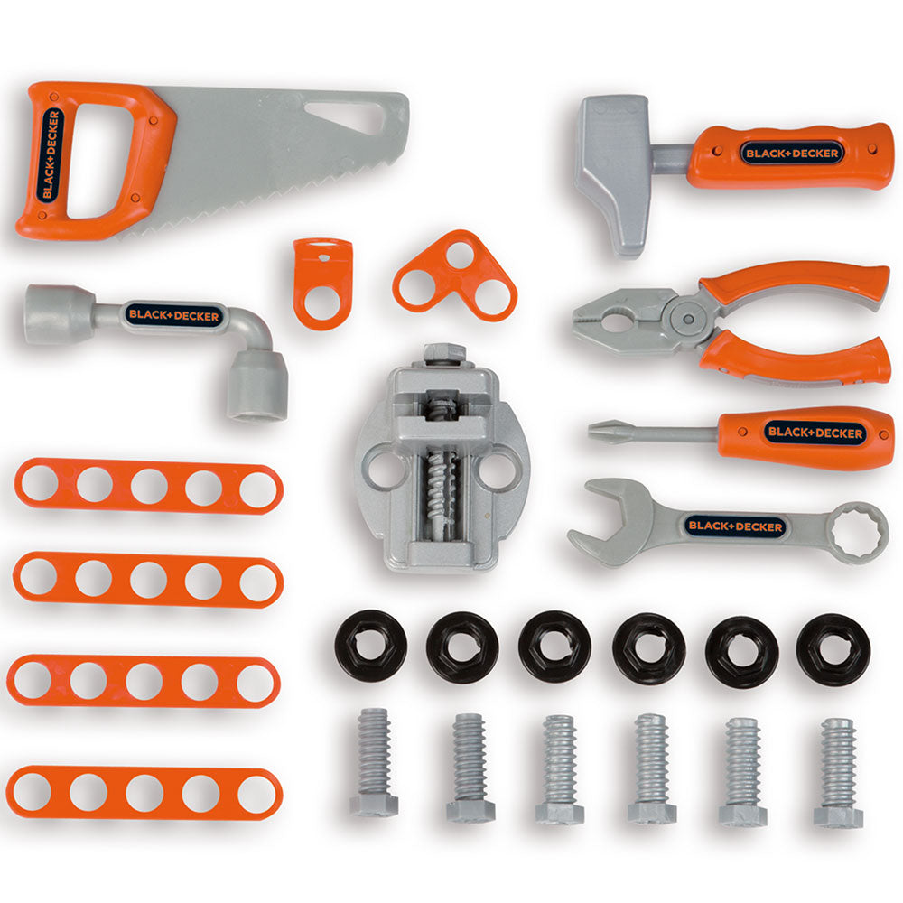 Smoby jucarie Atelier Black & Decker Bricolo Smart Workbench 3 ani+ 
