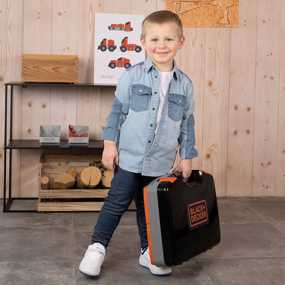 Smoby jucarie Atelier Black & Decker Bricolo Smart Workbench 3 ani+ 