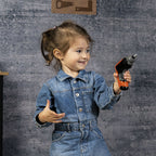 Smoby Set Camion si bormasina mecanica Black&Decker Bricolo Truck + Mini Drill 3 ani+ 