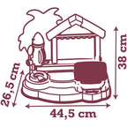 Smoby Bucatarie Stitch Gourmet Hut cu 12 accesorii 3 ani+