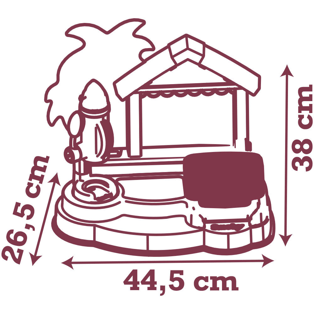 Smoby Bucatarie Stitch Gourmet Hut cu 12 accesorii 3 ani+