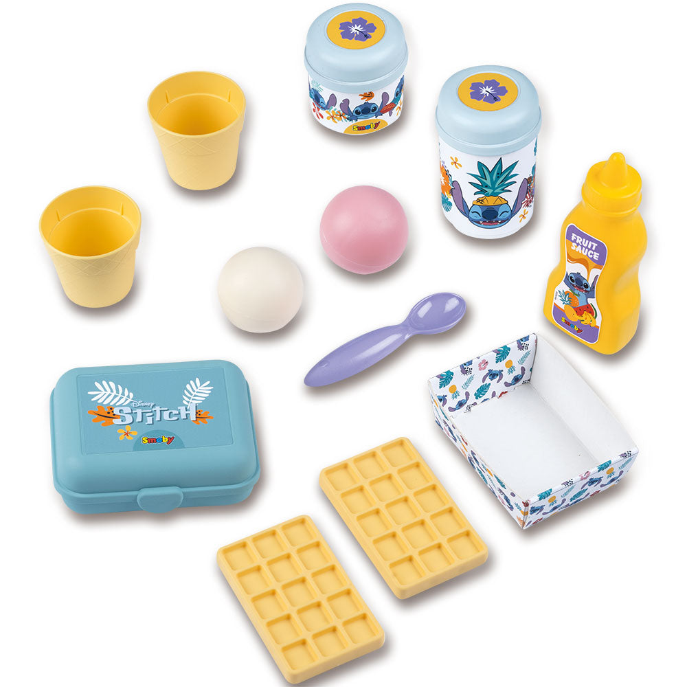 Smoby Bucatarie Stitch Gourmet Hut cu 12 accesorii 3 ani+