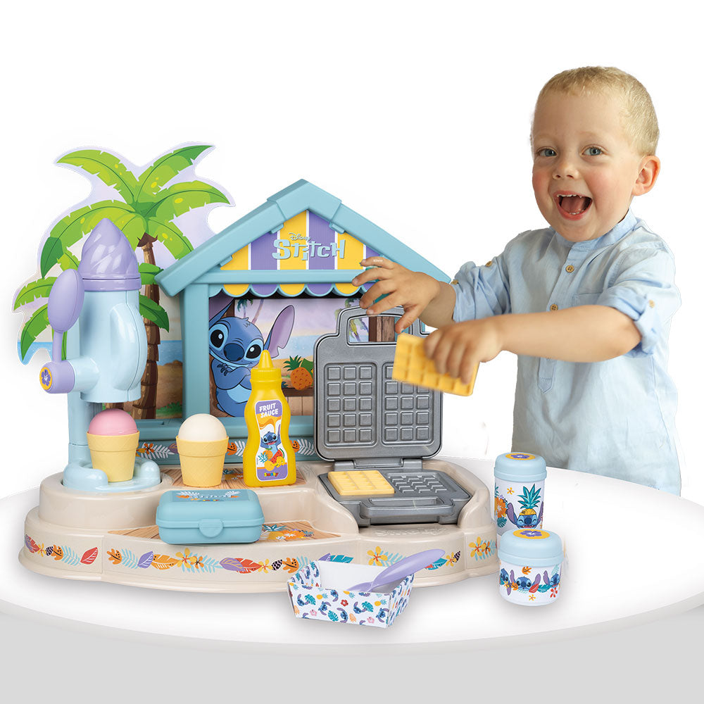 Smoby Bucatarie Stitch Gourmet Hut cu 12 accesorii 3 ani+