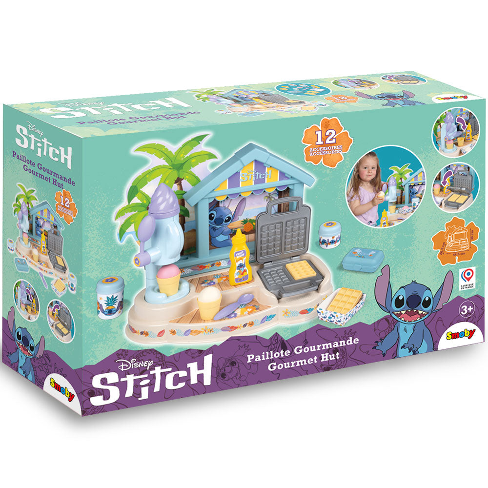 Smoby Bucatarie Stitch Gourmet Hut cu 12 accesorii 3 ani+