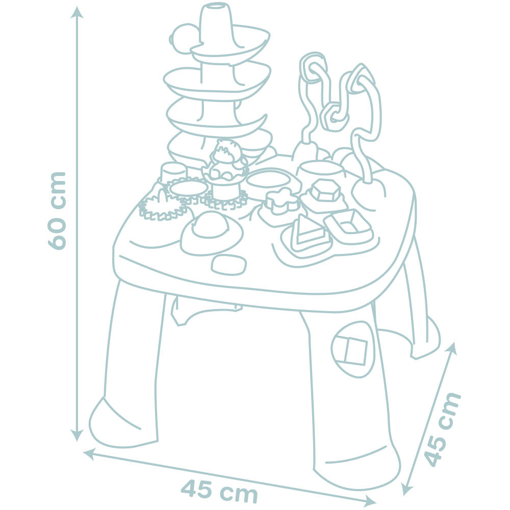 Smoby masa educativa Little Activity Table 12m+ Verde