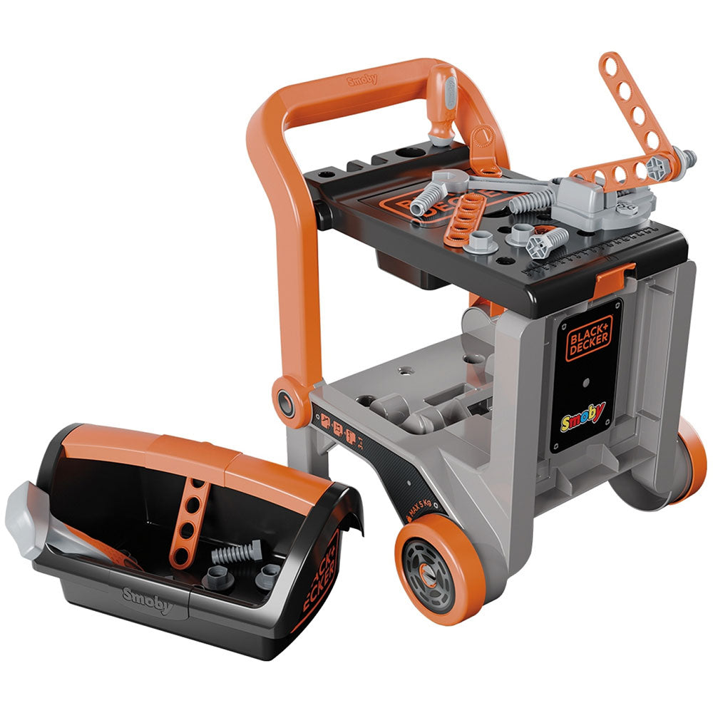 Smoby jucarie Masa de lucru 3in1 Black & Decker Bricolo Devil Workmate 3 ani+ 