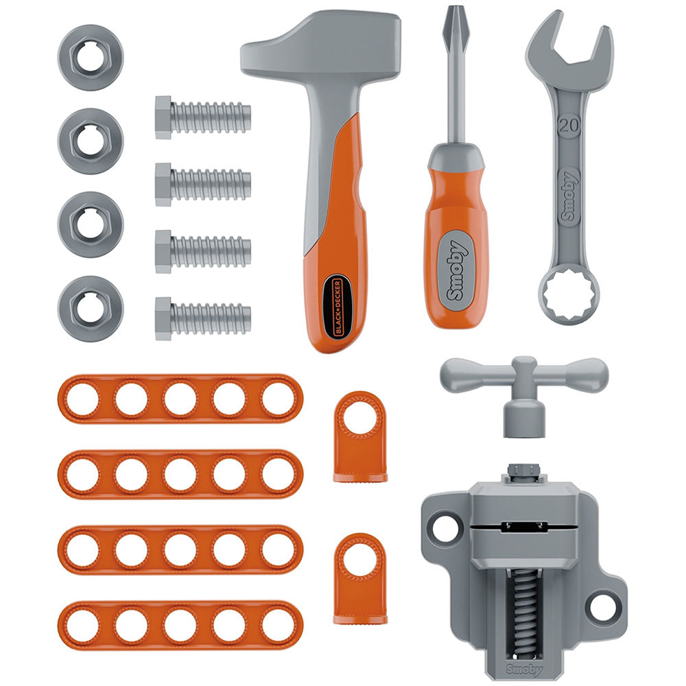 Smoby jucarie Masa de lucru 3in1 Black & Decker Bricolo Devil Workmate 3 ani+ 