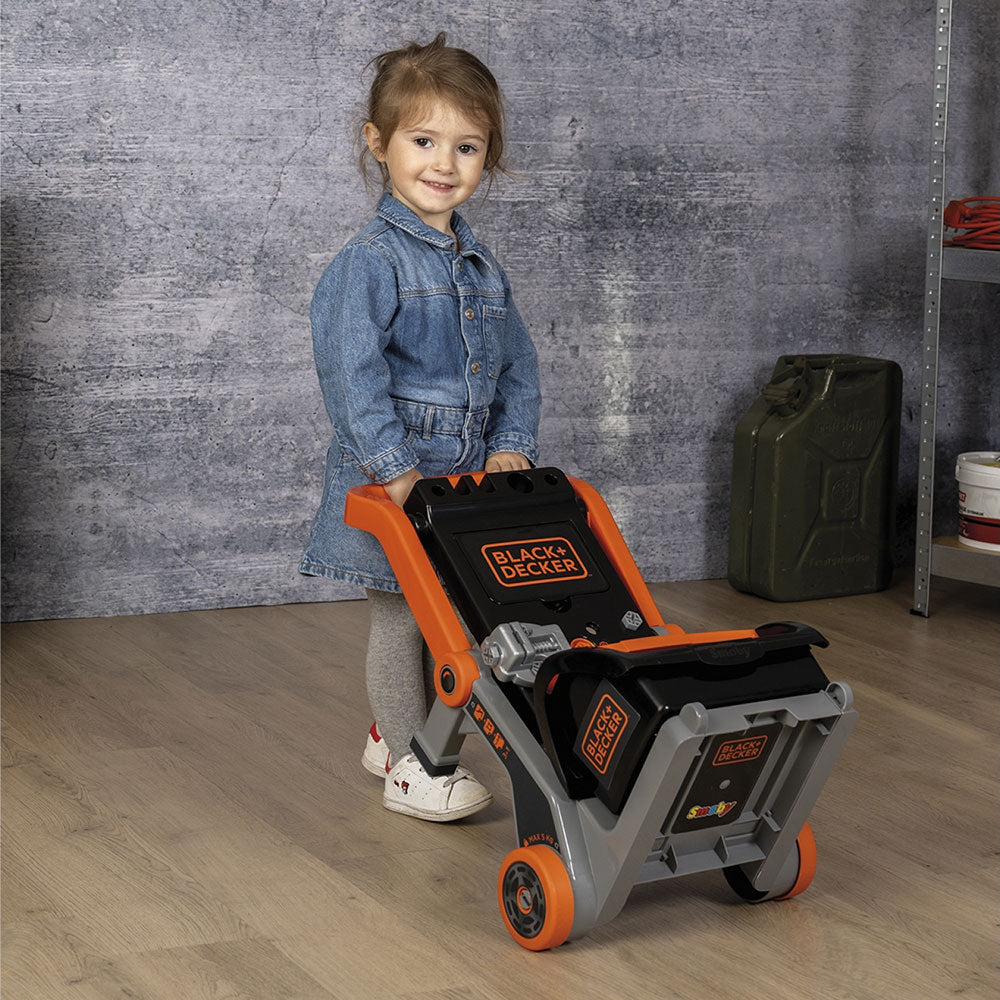 Smoby jucarie Masa de lucru 3in1 Black & Decker Bricolo Devil Workmate 3 ani+ 