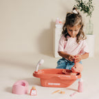 Smoby set de baie pentru papusa Baby Nurse Bath cu 8 accesorii 3 ani+