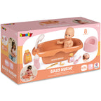 Smoby set de baie pentru papusa Baby Nurse Bath cu 8 accesorii 3 ani+