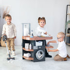 Smoby jucarie set spalatorie Rowenta Wash&Clean Laundry maro 3 ani+ 