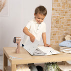 Smoby jucarie set Tefal Steam&Fold aparat de calcat cu 3 accesoriiy 3 ani+ 