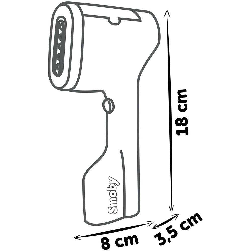 Smoby jucarie aparat de calcat Tefal Steamer Display 3 ani+ 1 buc