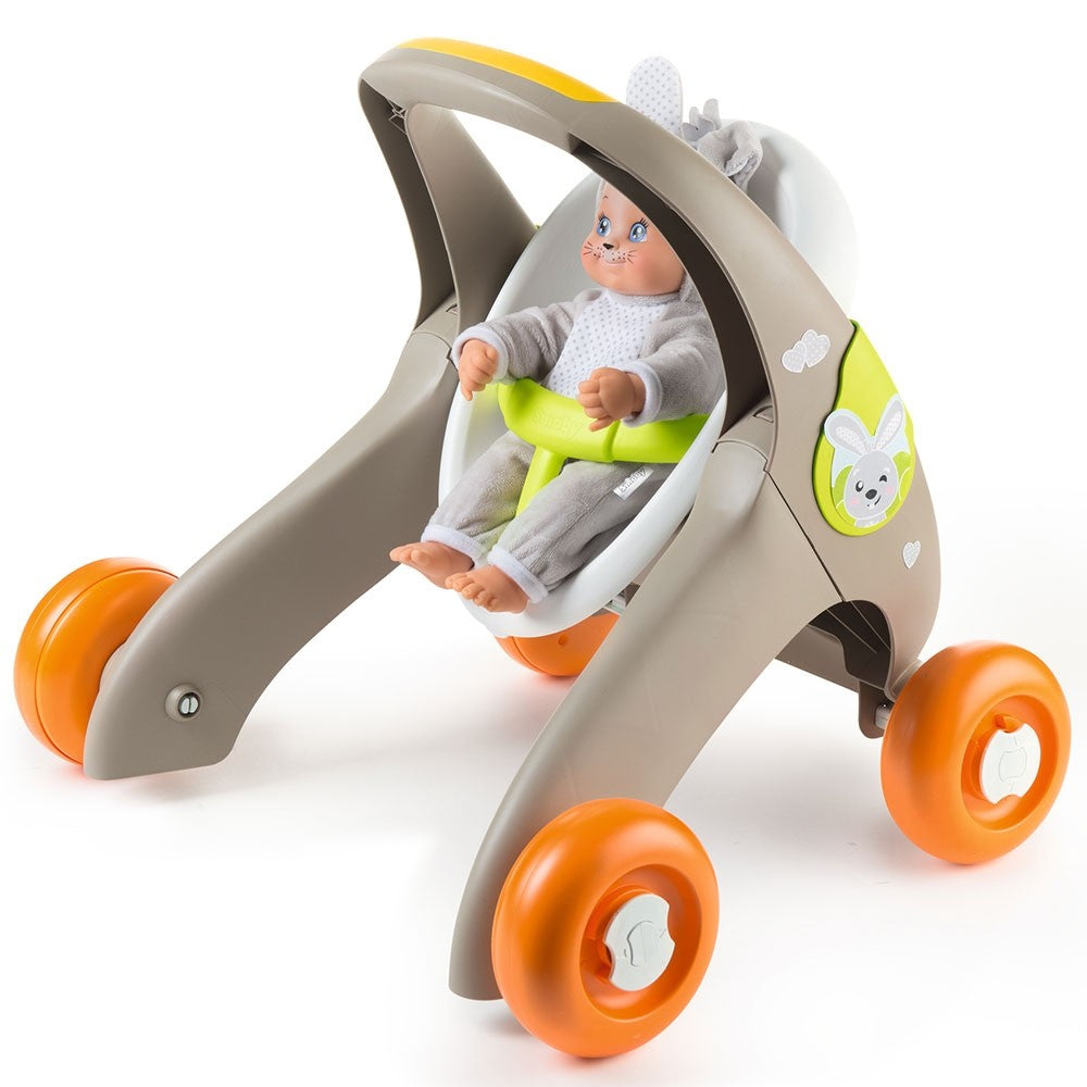 Smoby antepremergator si carucior  Minikiss 06