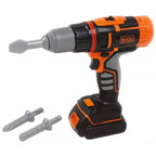 Smoby bormasina electronica Black&Decker cu accesorii  01