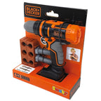 Smoby bormasina mecanica Black&Decker cu accesorii 3 ani+ 02