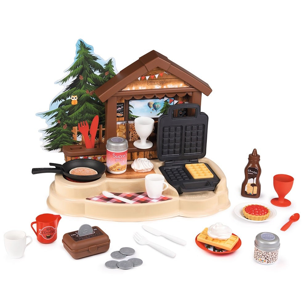 Smoby bucatarie Gourmand Chalet cu accesorii 3 ani+ 01 Imagine principală a produsului