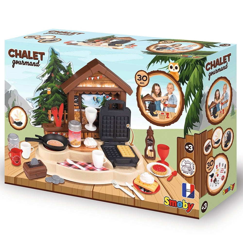 Smoby bucatarie Gourmand Chalet cu accesorii 3 ani+  06