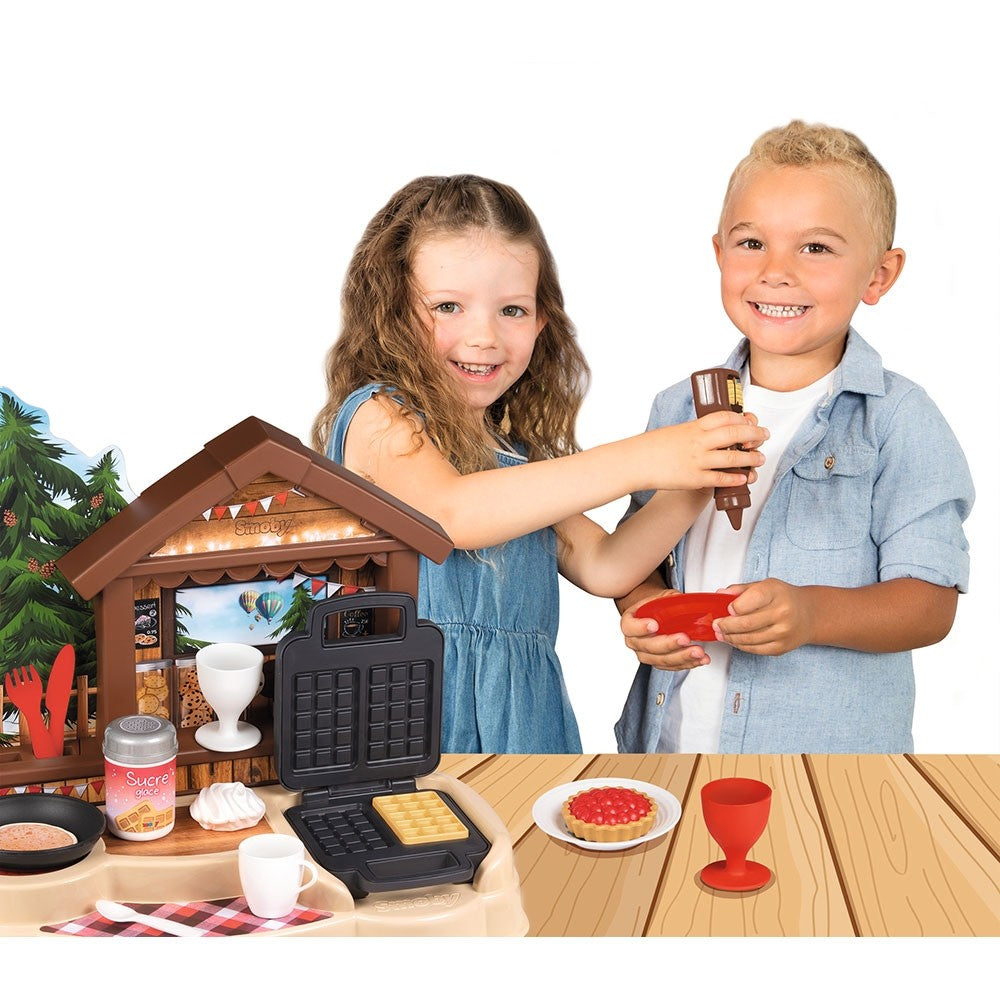 Smoby bucatarie Gourmand Chalet cu accesorii 3 ani+  09