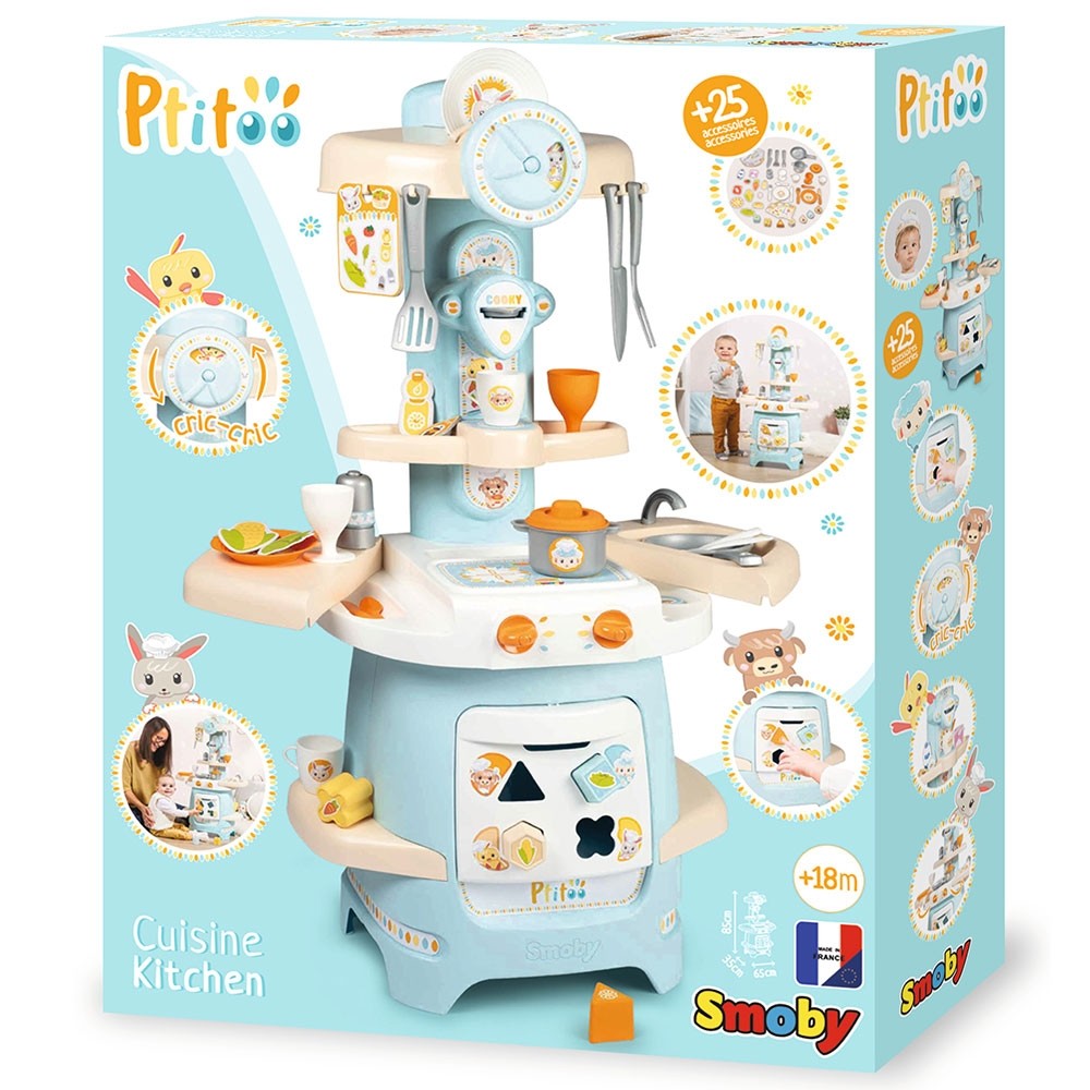 Smoby bucatarie Ptitoo Kitchen 18m+ S7600310717 07