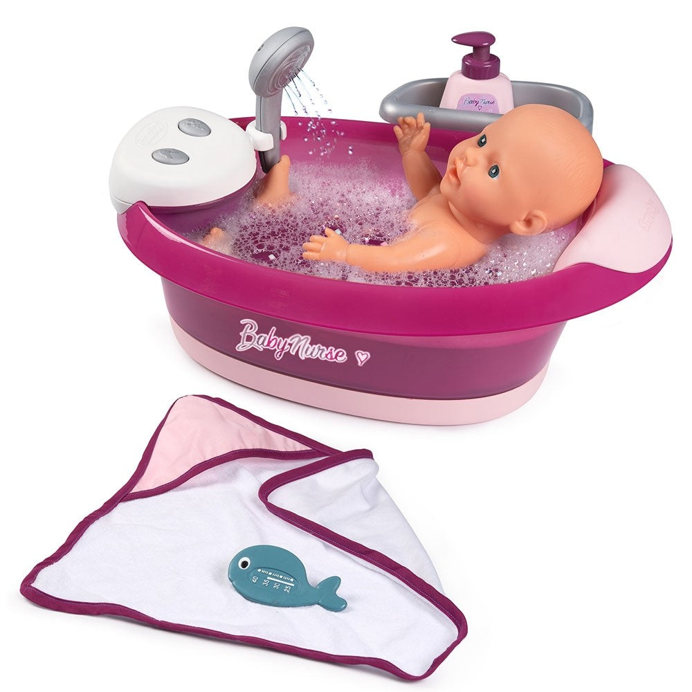 Smoby cadita pentru papusa Baby Nurse Baleno Bath 3 ani+ 0 8