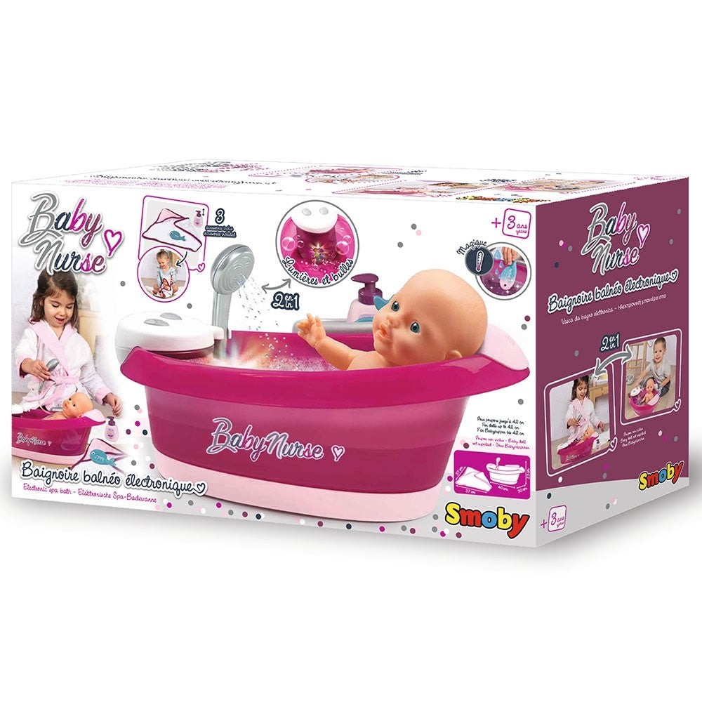 Smoby cadita pentru papusa Baby Nurse Baleno Bath 3 ani+ 0 4