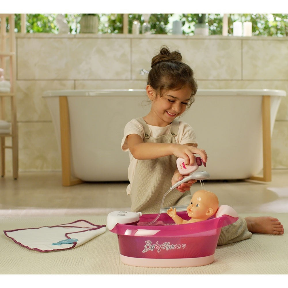Smoby cadita pentru papusa Baby Nurse Baleno Bath 3 ani+  11