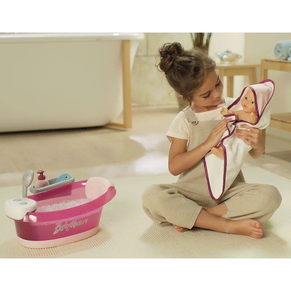 Smoby cadita pentru papusa Baby Nurse Baleno Bath 3 ani+  13