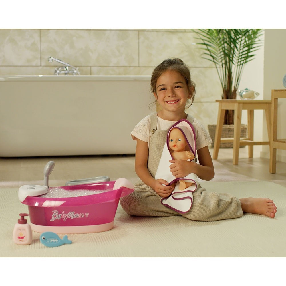 Smoby cadita pentru papusa Baby Nurse Baleno Bath 3 ani+  14