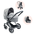 Smoby carucior pentru papusi Cybex Corolle 3 ani+, Gri 01