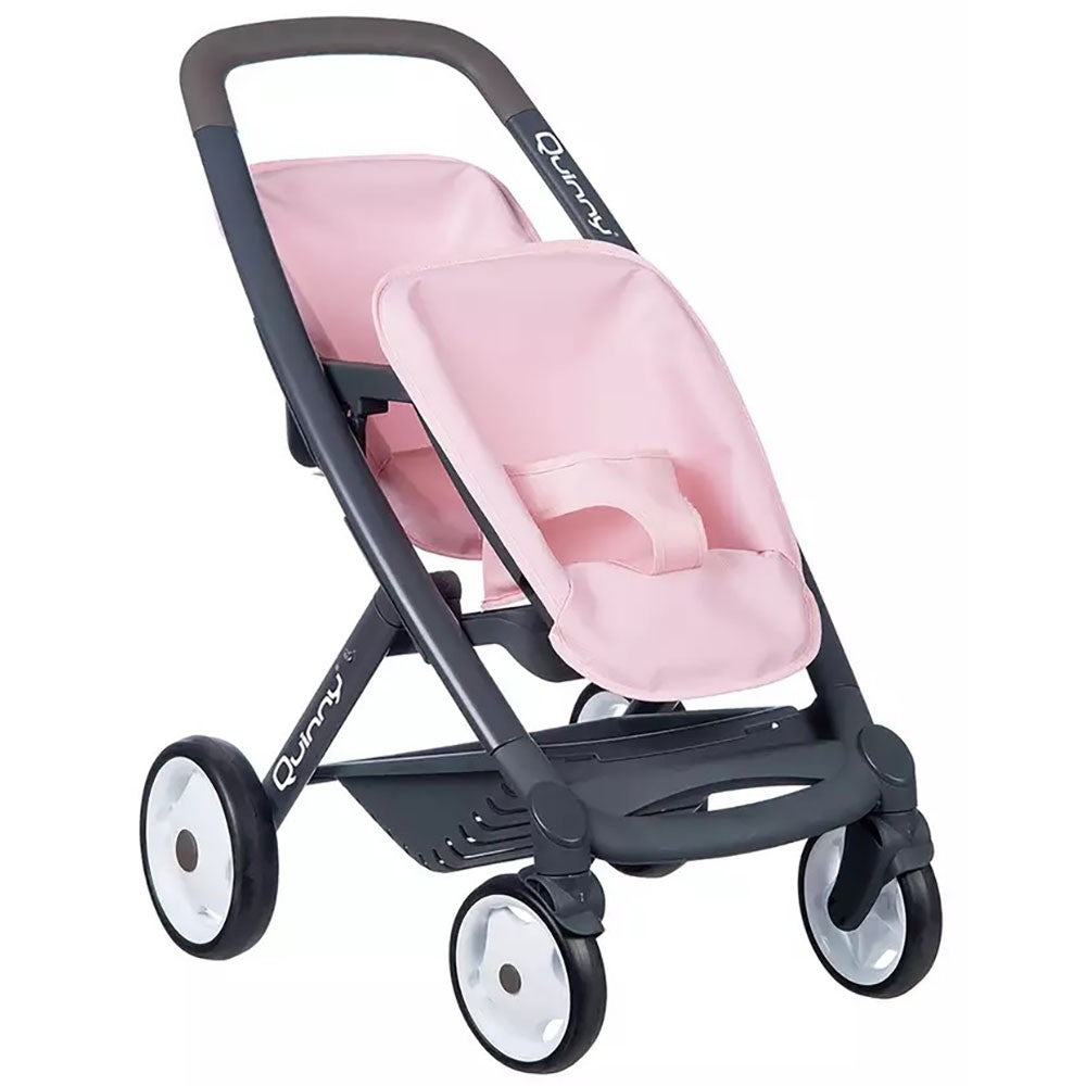 Smoby carucior pentru papusi Maxi Cosy Quinny Twin 3 ani 01 Imagine principală a produsului