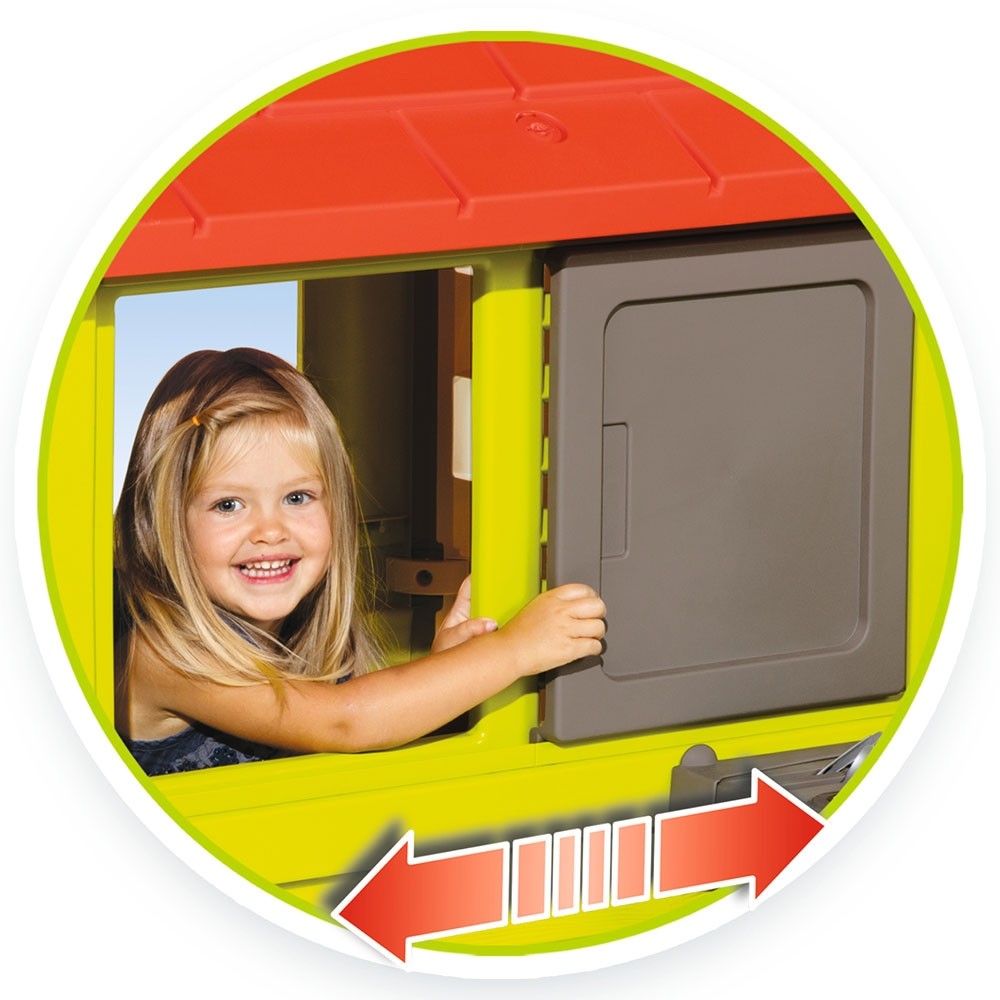 Smoby casuta pentru copii cu bucatarie Nature 2 ani+ S7600810713.03