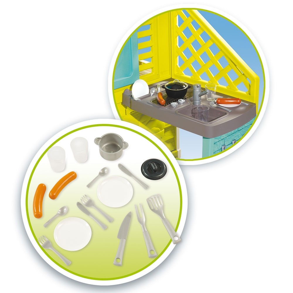 Smoby casuta pentru copii cu bucatarie Pretty 04