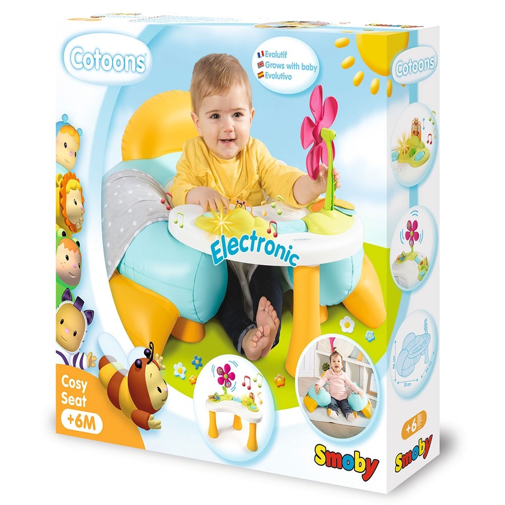 Smoby centru de activitati Cotoons Cosy 6m+