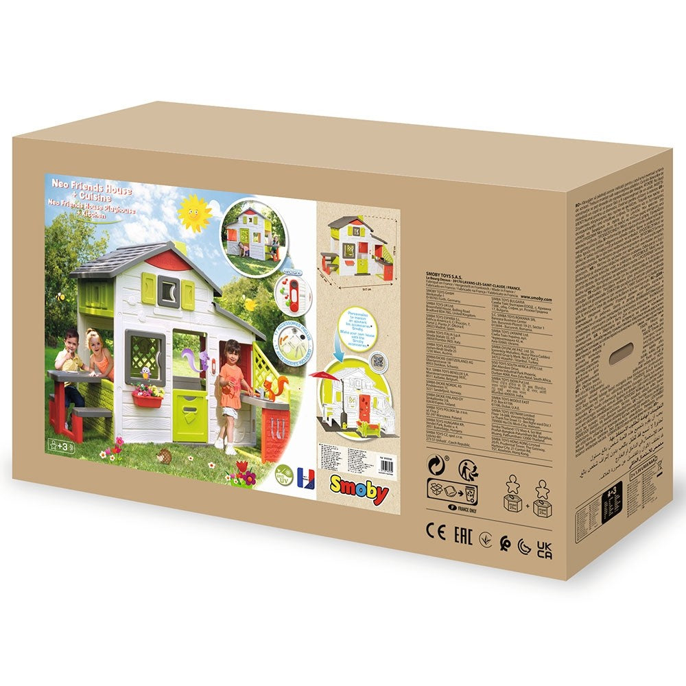 Smoby Friends casuta pentru copii Playhouse Neo 07